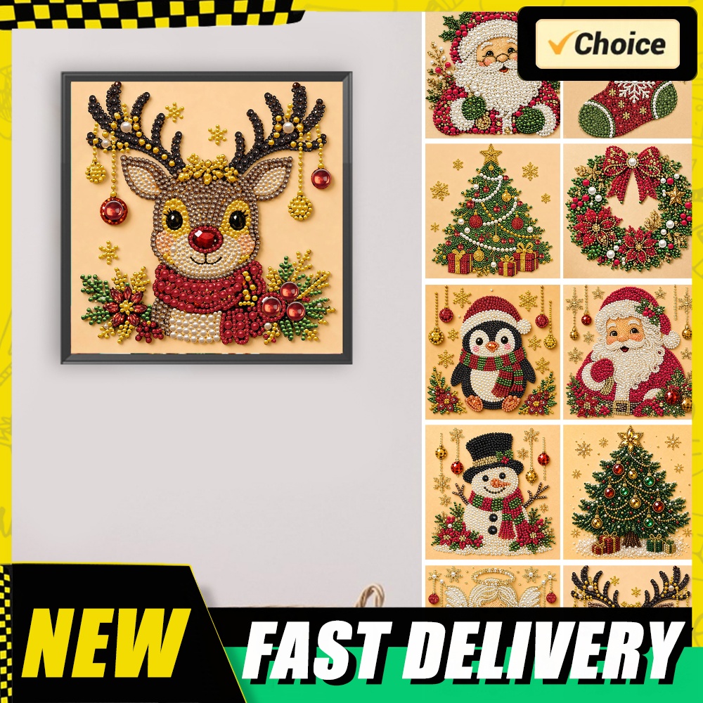 Diamond Painting Kit - Christmas Pearl Diamond Painting Art Kit