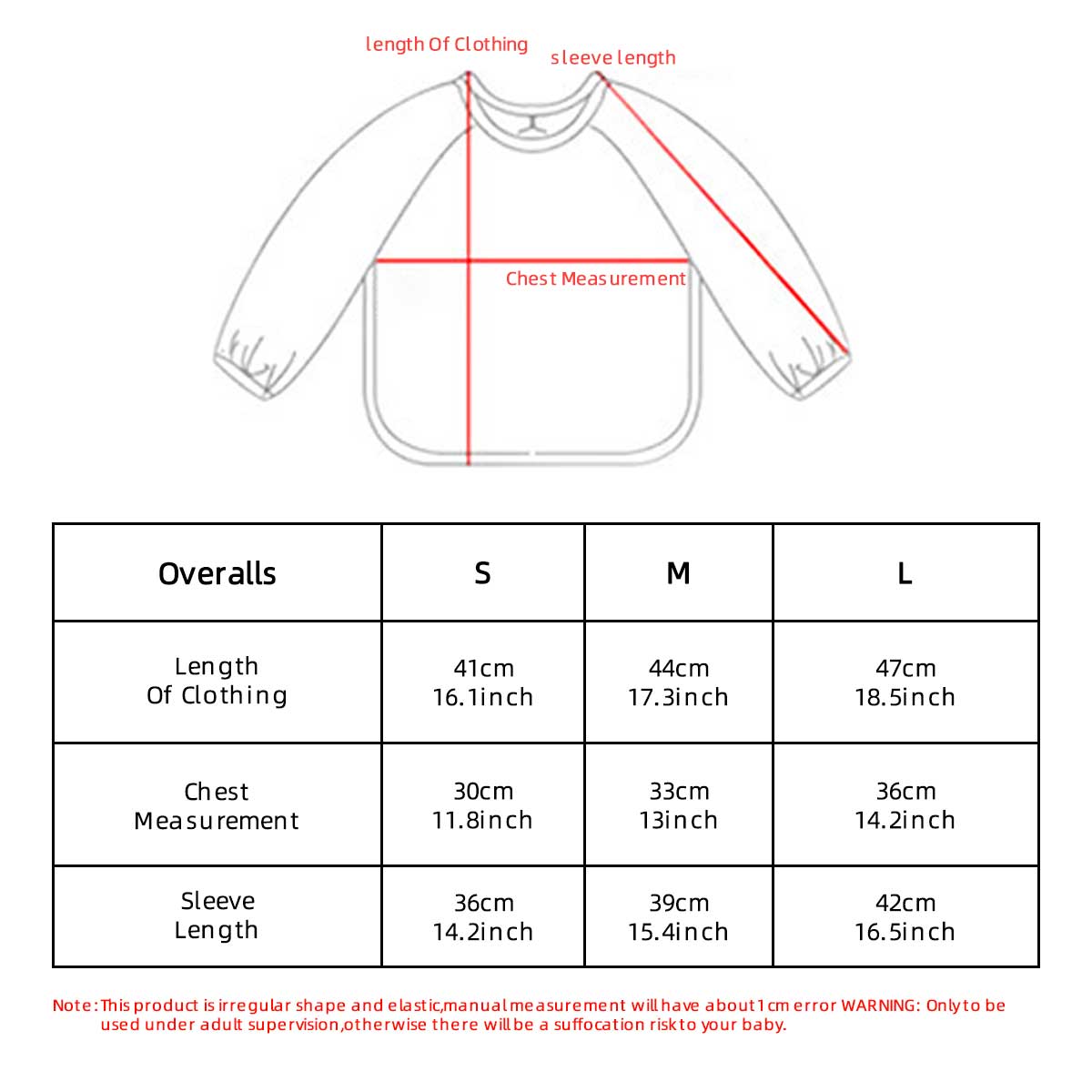 Kids Baby Long Sleeved PU Bibs - Art Craft 3 Year Old review and price