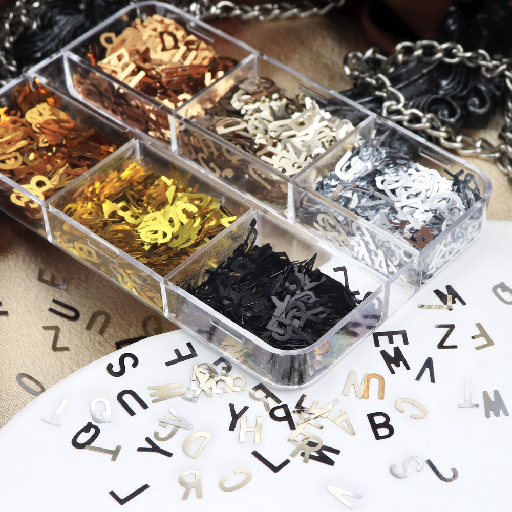 6-Grid Box Metallic Alphabet N - Art And Craft Letter Z review and price