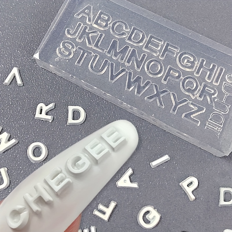 3D Letter Nail Art Silicone Mo - Art And Craft Letter Z review and price