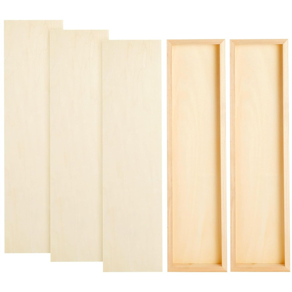 1/3pcs 50*20*2cm Unfinished Wo - Art Craft Gallery review and price
