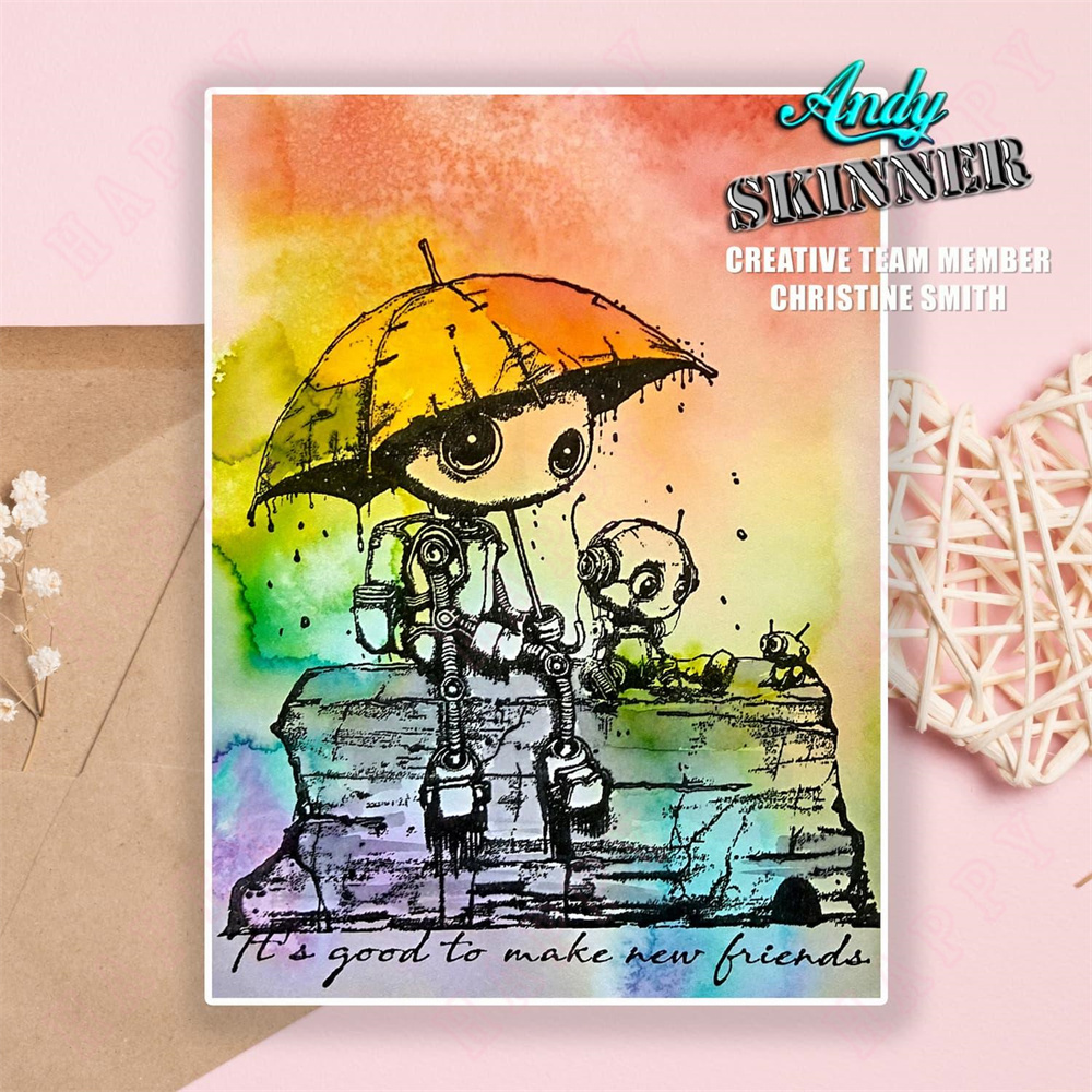 2024 New Friends Stamp Silicon - Art Craft Umbrella review and price