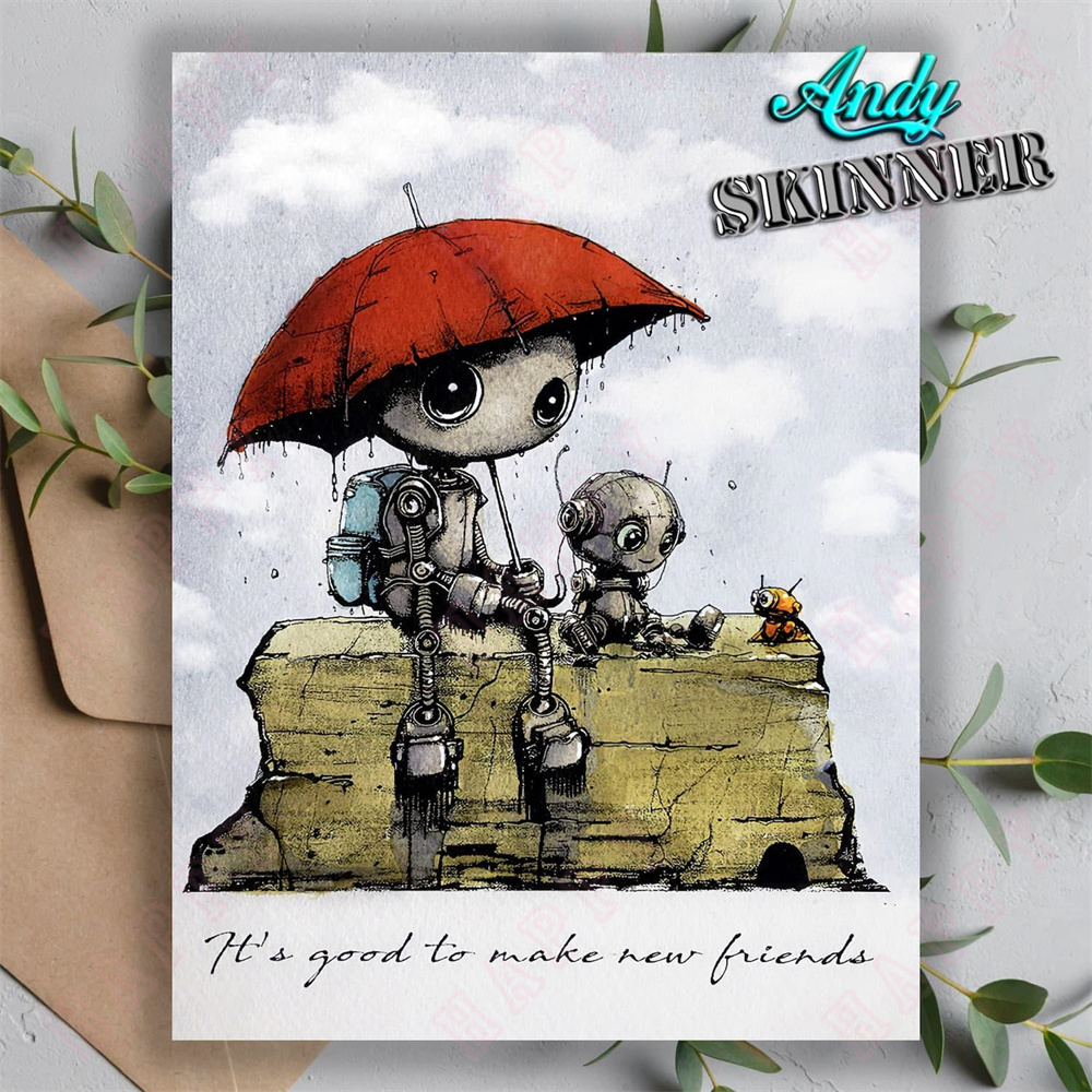 2024 New Friends Stamp Silicon - Art Craft Umbrella review and price