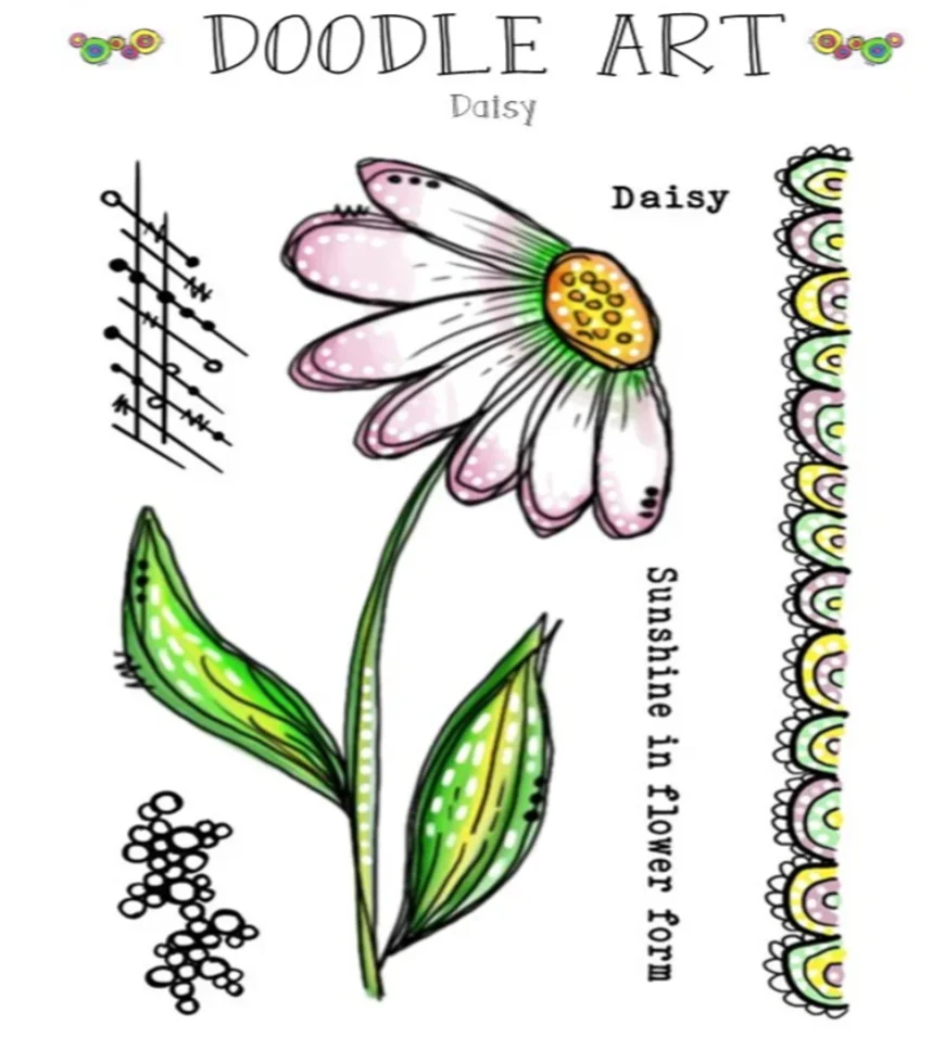 2026 New A6 Doodle Art Stamps  - Art Craft Umbrella review and price