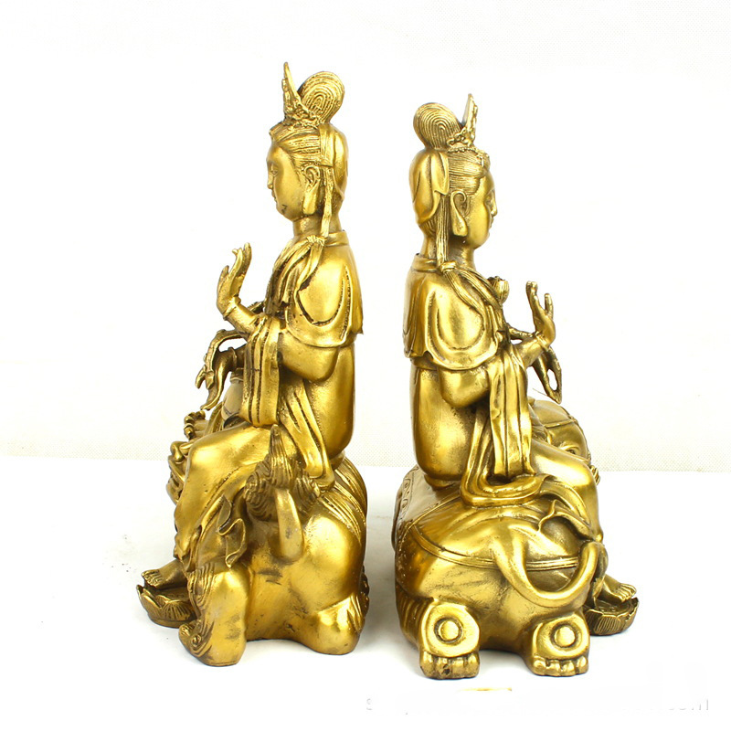 Manjushri Samantabhadra Buddha - Art Craft Lion review and price