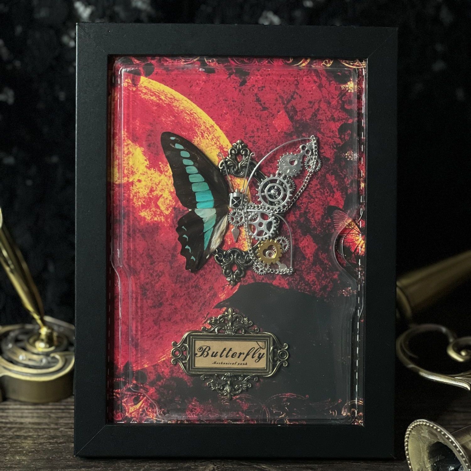 Steampunk Butterfly Frame DIY  - Art Craft Kits review and price