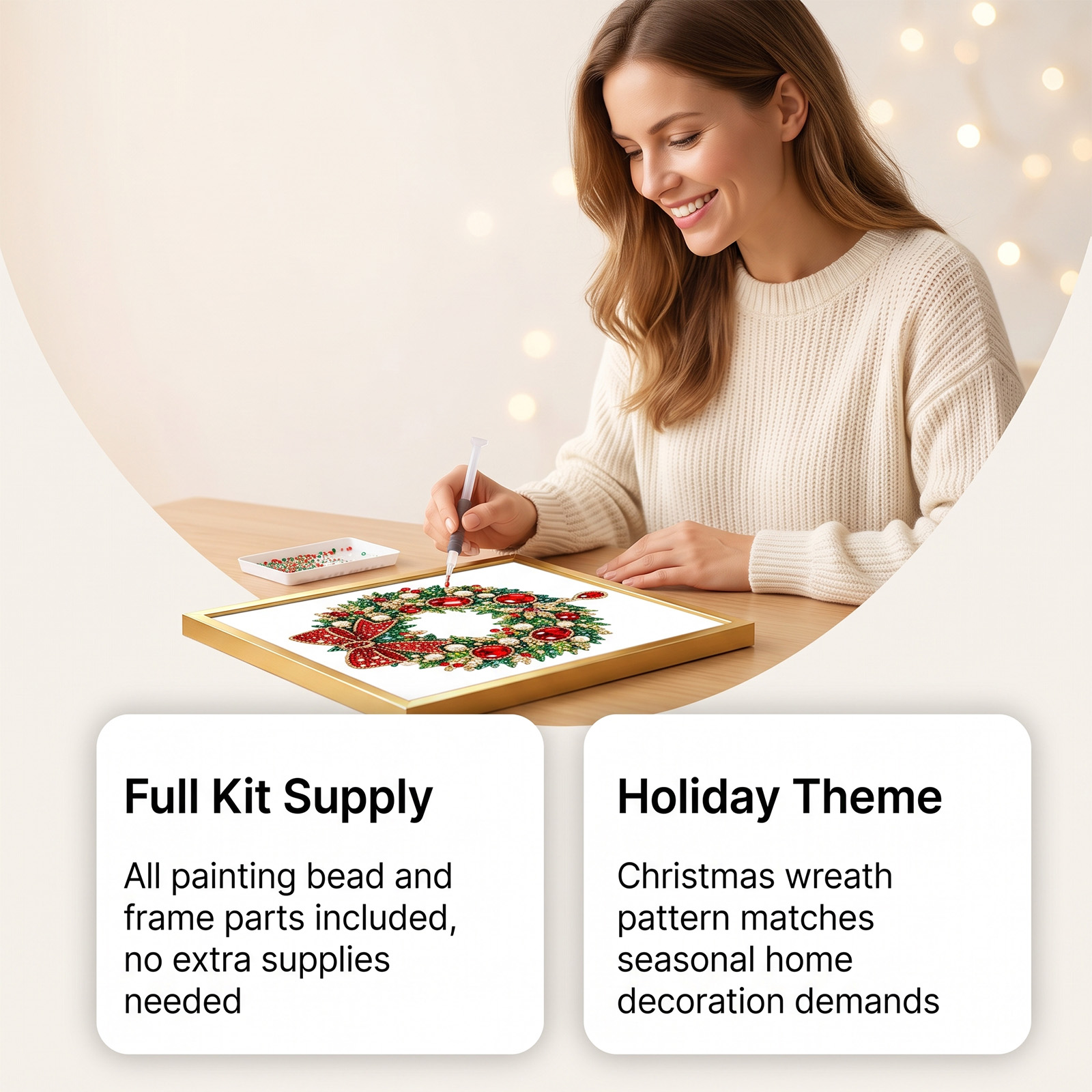 Christmas DIY Diamond Painting - Art Craft Christmas Tree review and price