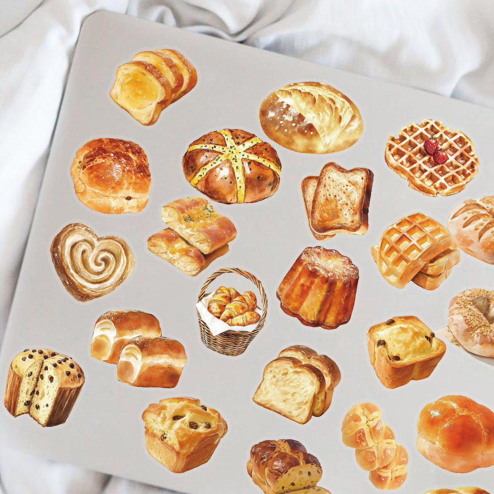 50Pcs Aesthetic Bakery Sticker - Art Craft Bakery review and price