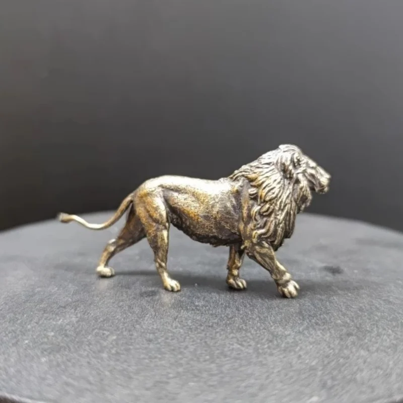 Mini Solid Brass Lion Sculptur - Art Craft Lion review and price
