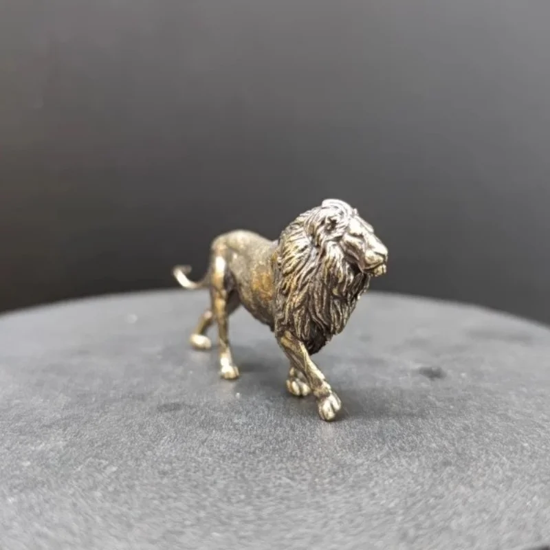 Mini Solid Brass Lion Sculptur - Art Craft Lion review and price