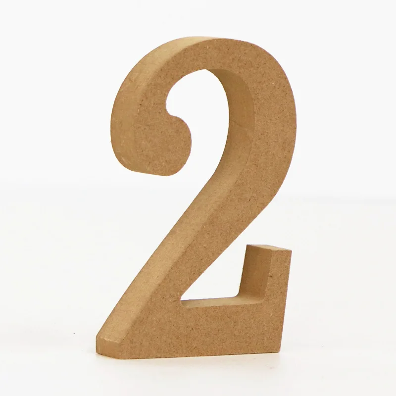 10cm Wood Color Numbers 0-9  L - Art And Craft Letter Z review and price