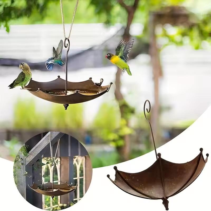 1pc Vintage Metal Umbrella Bir - Art Craft Umbrella review and price