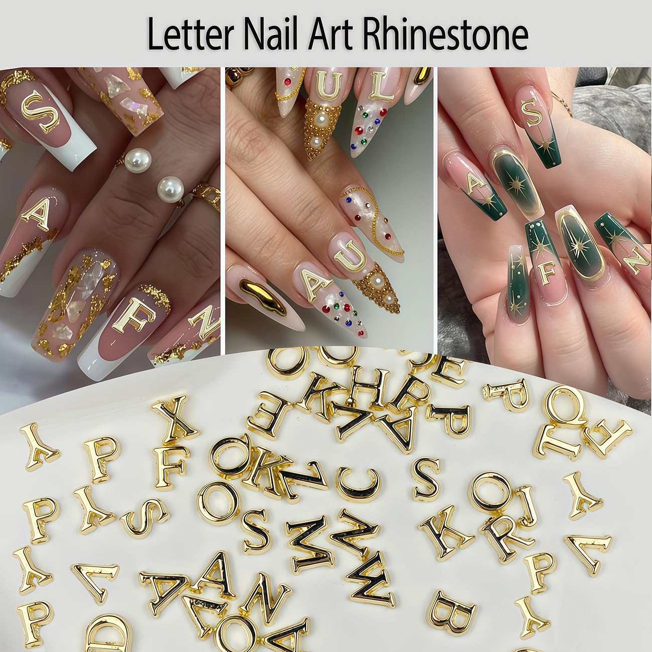 26pcs Gold A-Z Letter Shape Na - Art And Craft Letter Z review and price