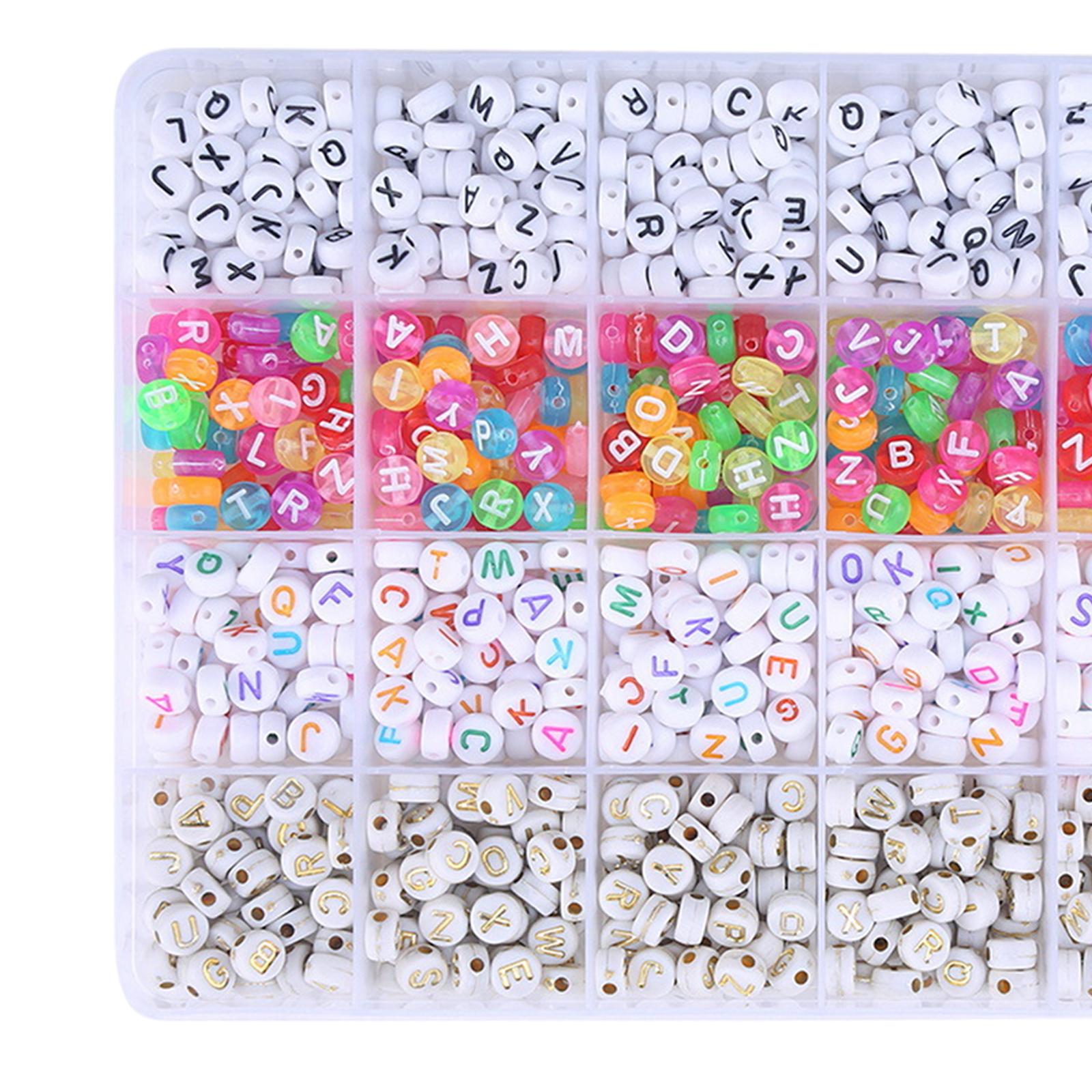 1200Pcs Alphabet Letter Beads  - Art And Craft Letter Z review and price