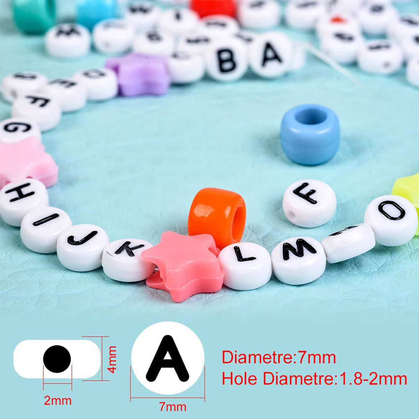 1200Pcs Alphabet Letter Beads  - Art And Craft Letter Z review and price