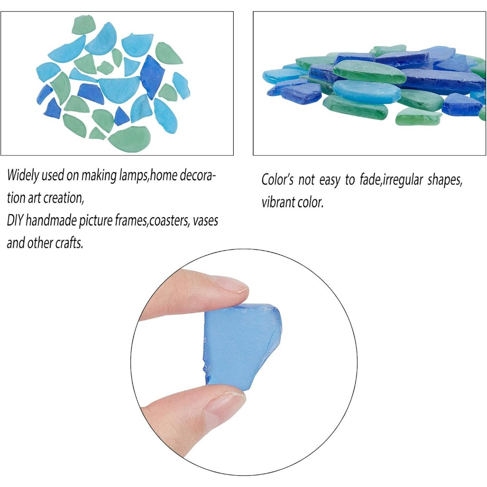 3 Colors Glass Cobalt Blue Aqu - Art Craft Kits review and price