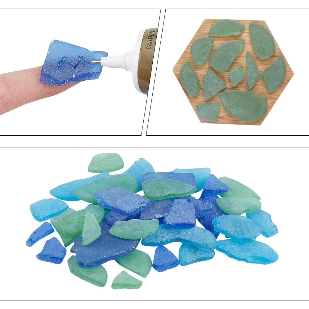 3 Colors Glass Cobalt Blue Aqu - Art Craft Kits review and price