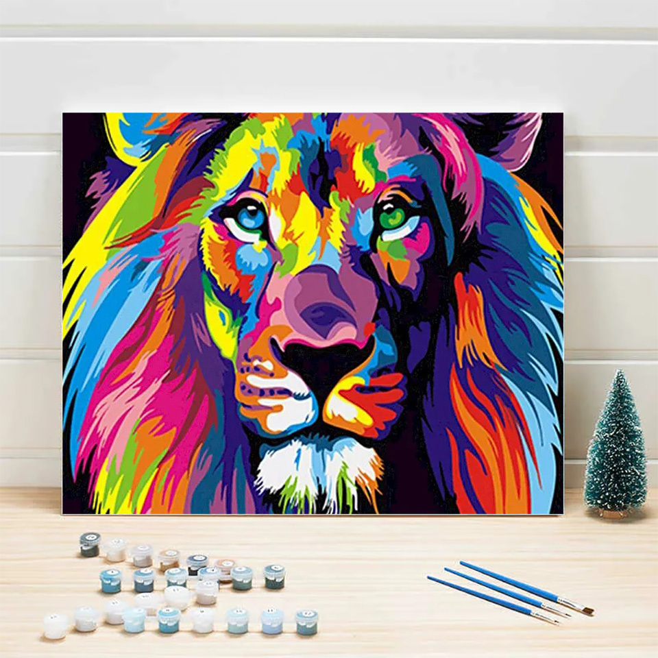 AZQSD Adult Paint By Numbers A - Art Craft Lion review and price
