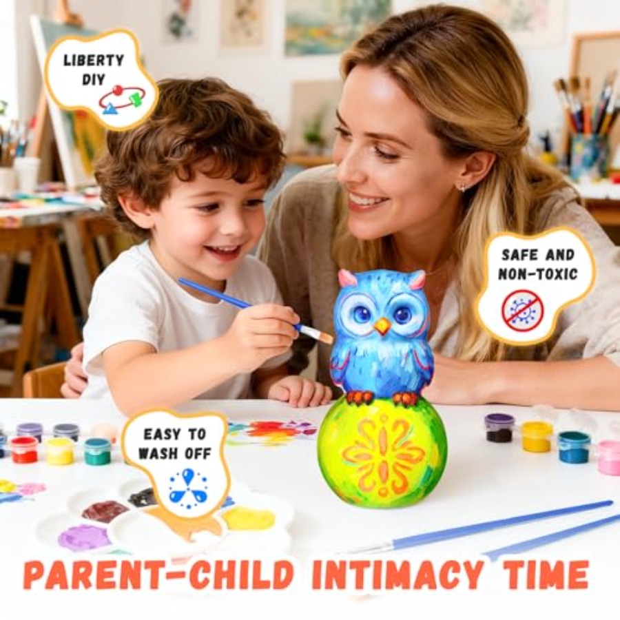 Paint Your Own Lamp Kit, Arts  - Art Craft Kits review and price