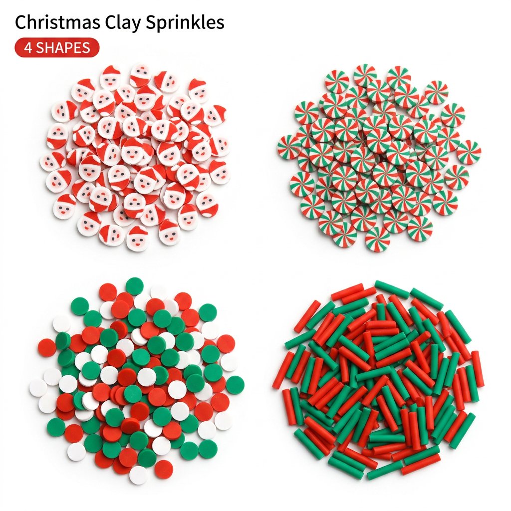 1500pcs Christmas Clay Sprinkl - Art Craft Easter review and price