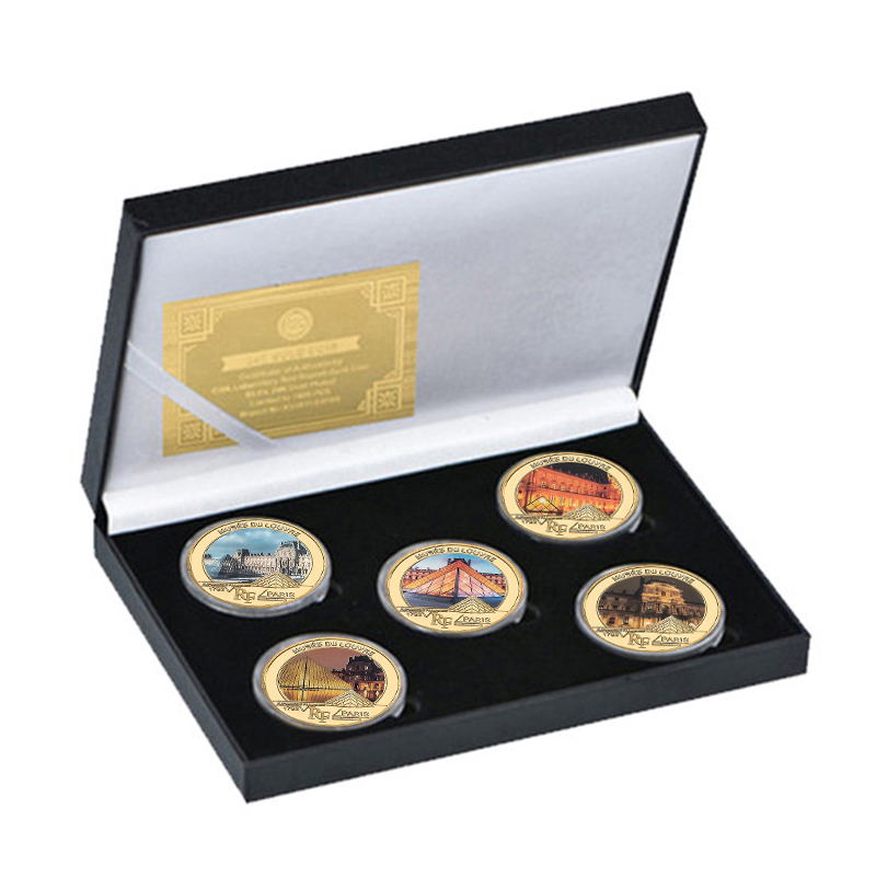Louvre Museum Gold Foil Commem - Art Craft Museum review and price