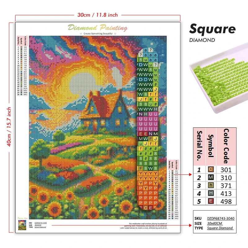 5D DIY Diamond Painting Kit Ba - Art Craft Bakery review and price