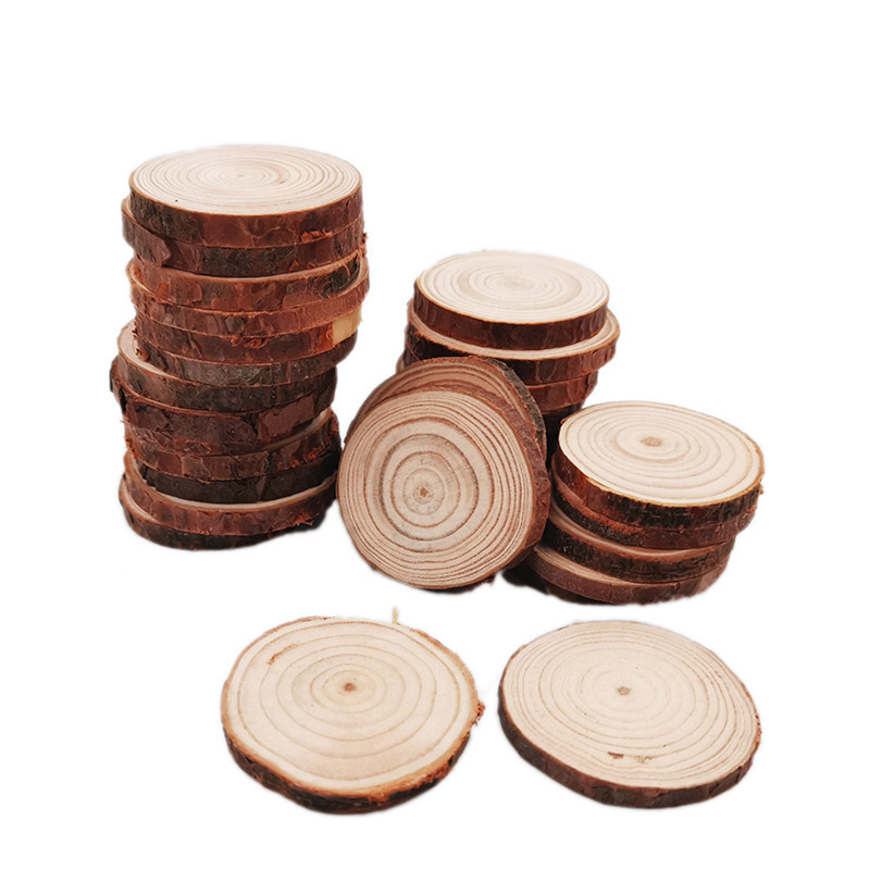 Unfinished Wood Slices Discs C - Art Craft Christmas Tree review and price