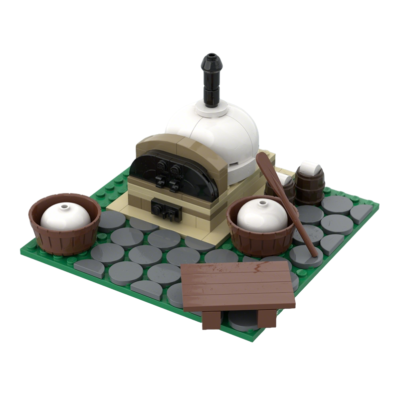 115pcs MOC Outdoor Bakery Crea - Art Craft Bakery review and price
