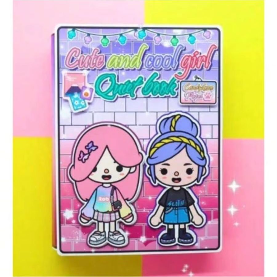 Paper Doll Theme DIY Sticker C - Art Craft 3 Year Old review and price