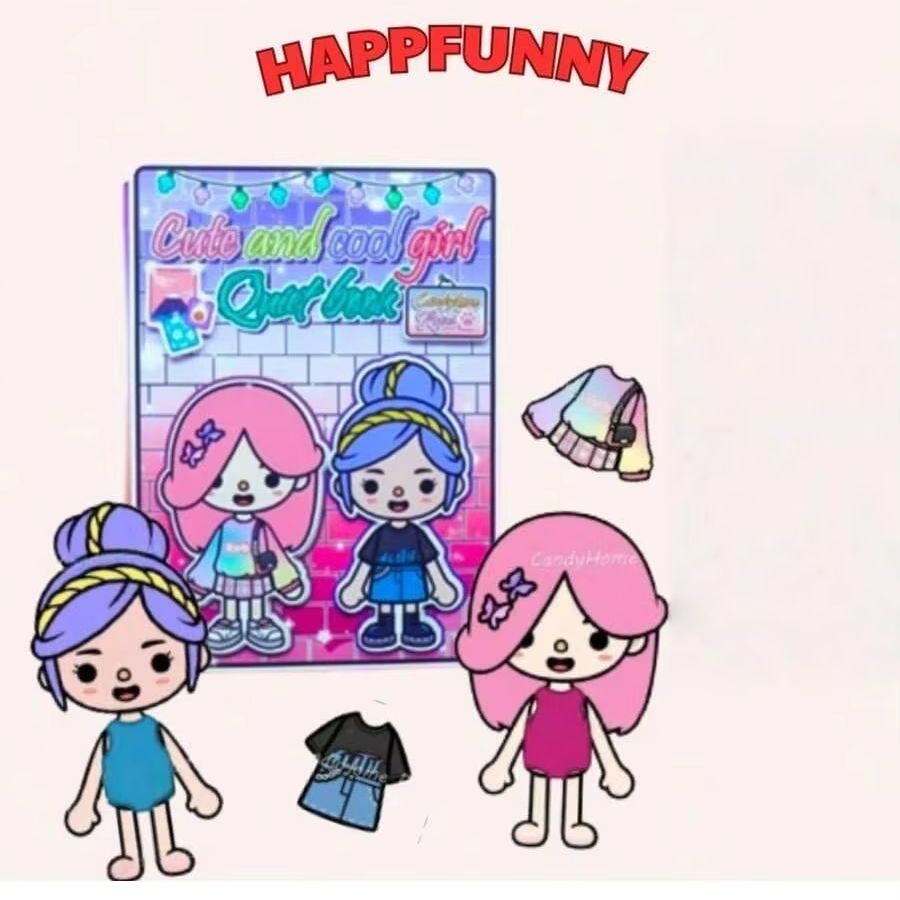 Paper Doll Theme DIY Sticker C - Art Craft 3 Year Old review and price