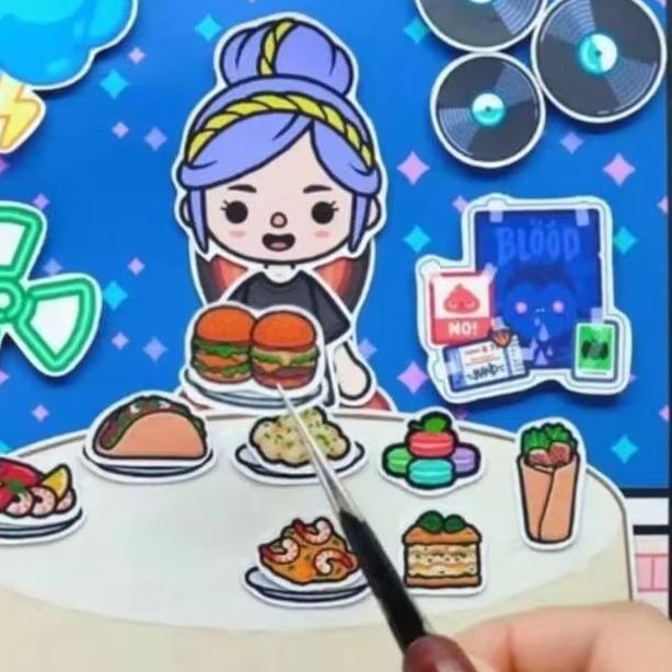 Paper Doll Theme DIY Sticker C - Art Craft 3 Year Old review and price