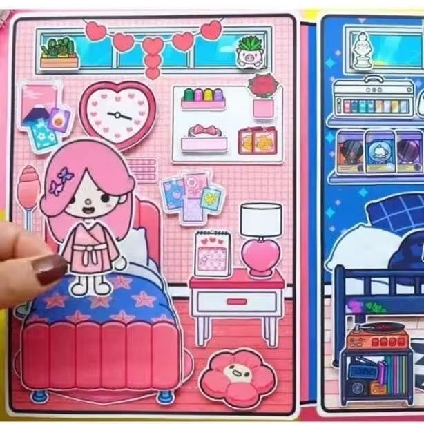 Paper Doll Theme DIY Sticker C - Art Craft 3 Year Old review and price