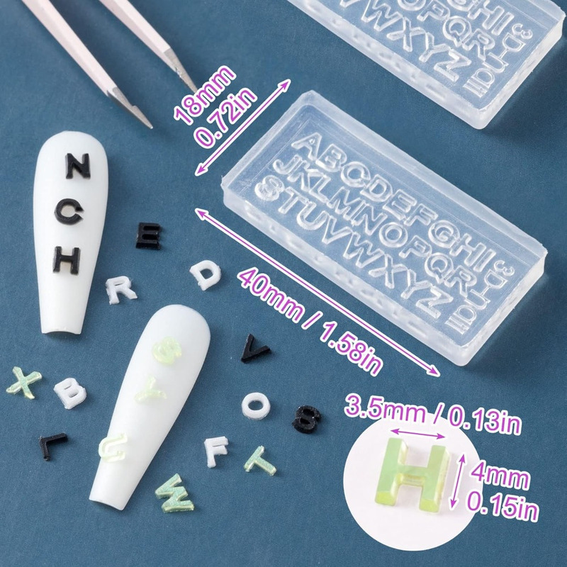 2/4 Sets Transparent Mini A-Z  - Art And Craft Letter Z review and price