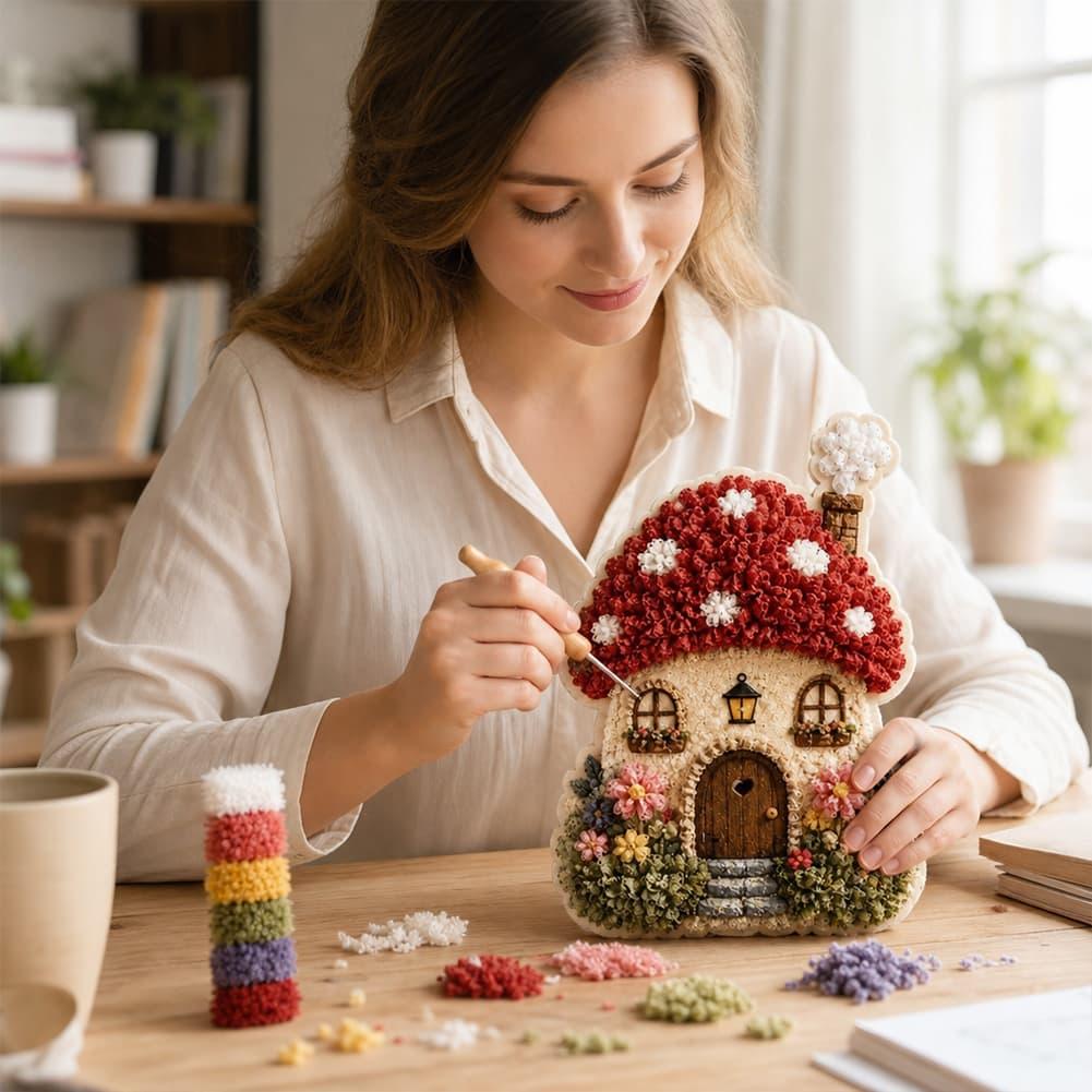 3D Fabric Poke Art Kit Whimsic - Art Craft Bakery review and price
