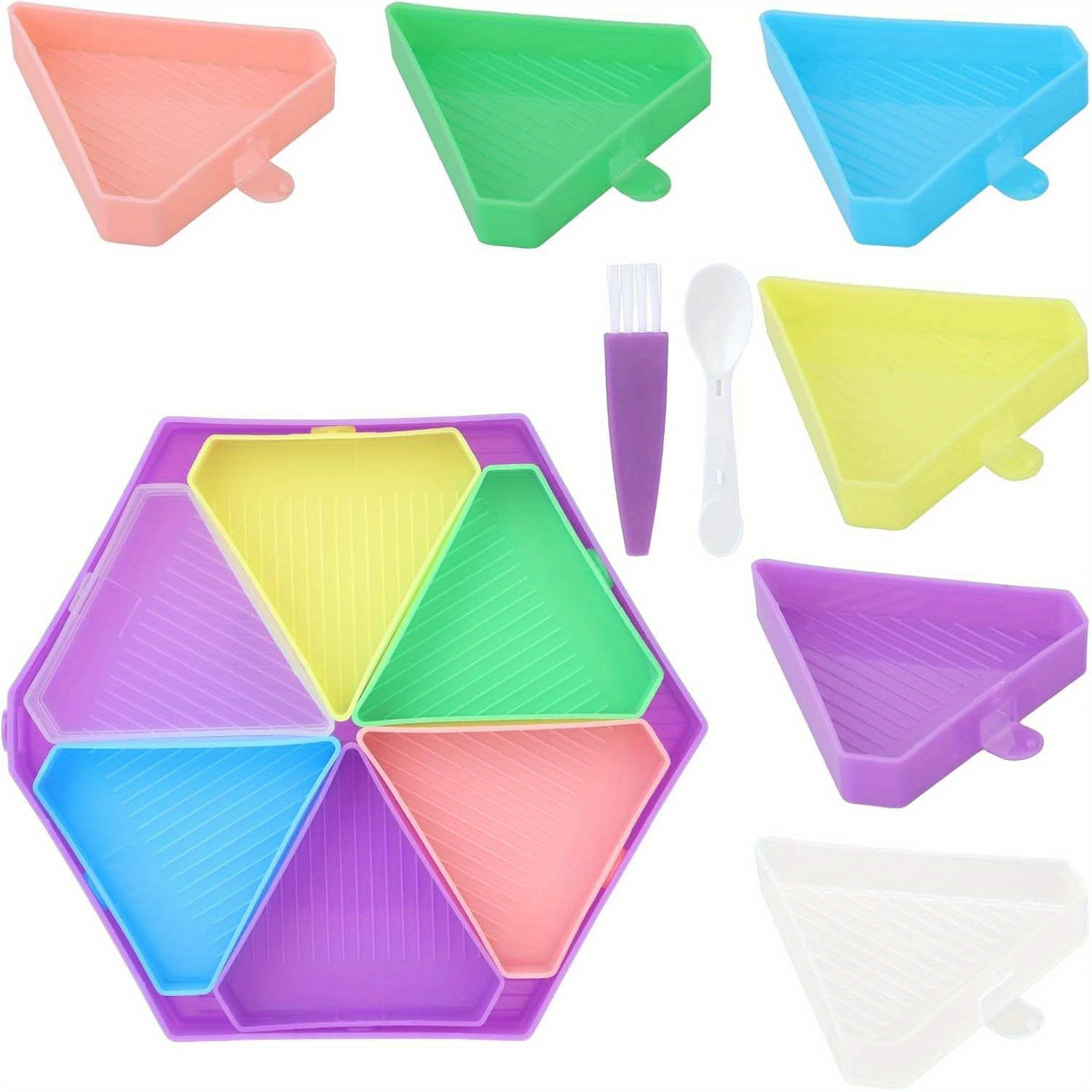 9PCS New Diamond Painting Tray - Diamond Painting Kit review and price