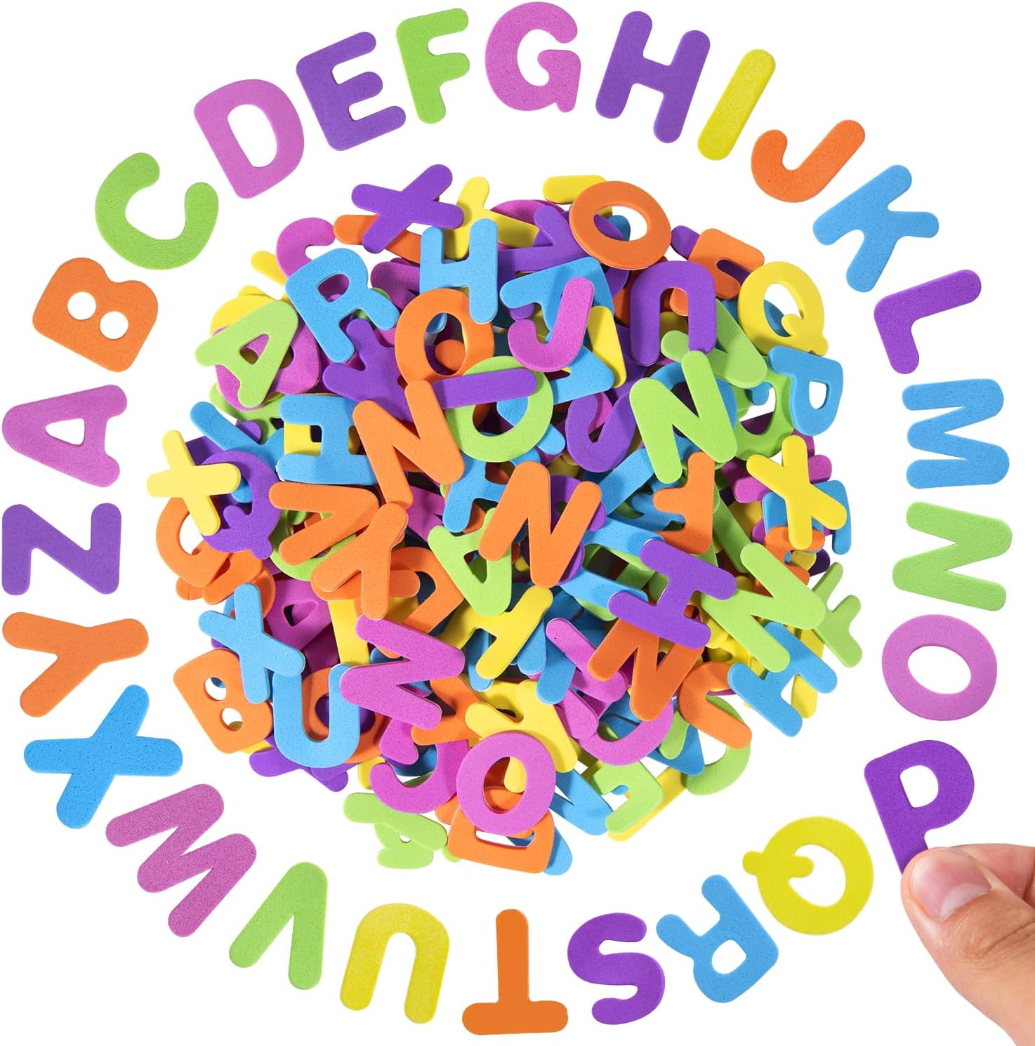 156-468pcs Foam Letter Sticker - Art Craft 3 Year Old review and price