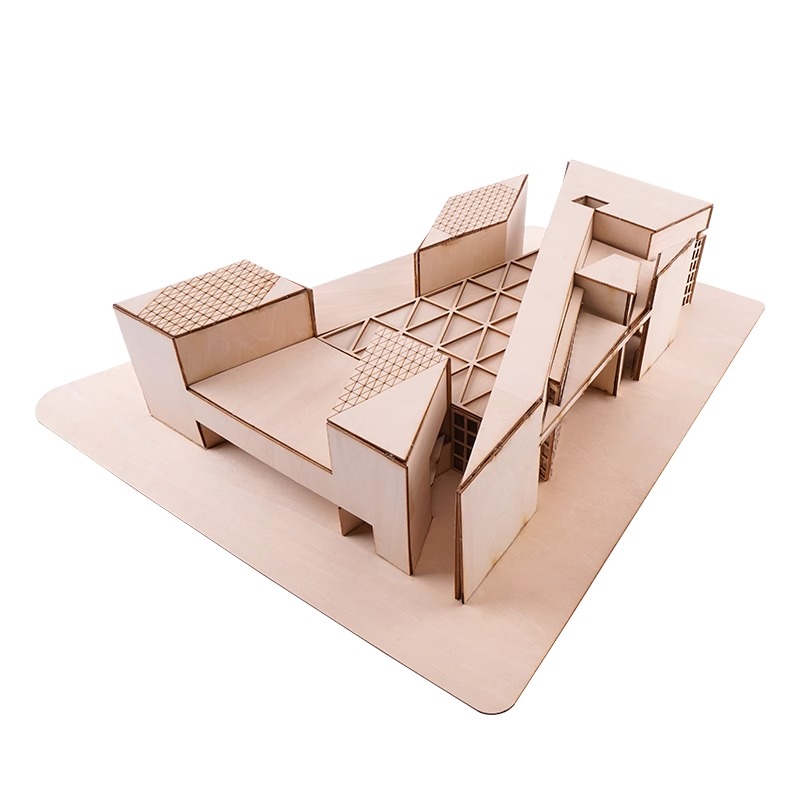 1:100 1:200 Scale DIY Miniatur - Art Craft Museum review and price