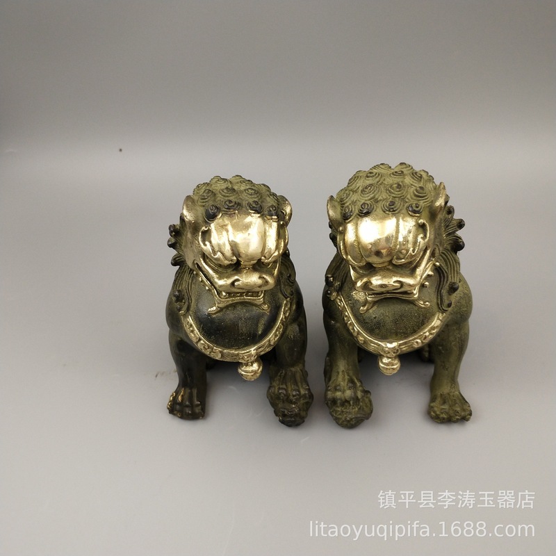 Brass double-eared copper bell - Art Craft Lion review and price