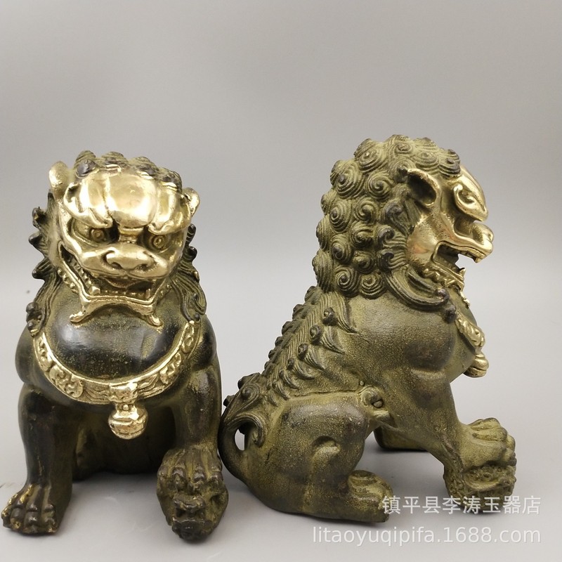 Brass double-eared copper bell - Art Craft Lion review and price