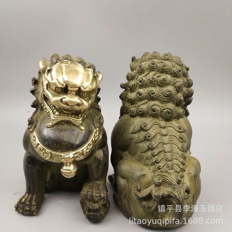 Brass double-eared copper bell - Art Craft Lion review and price