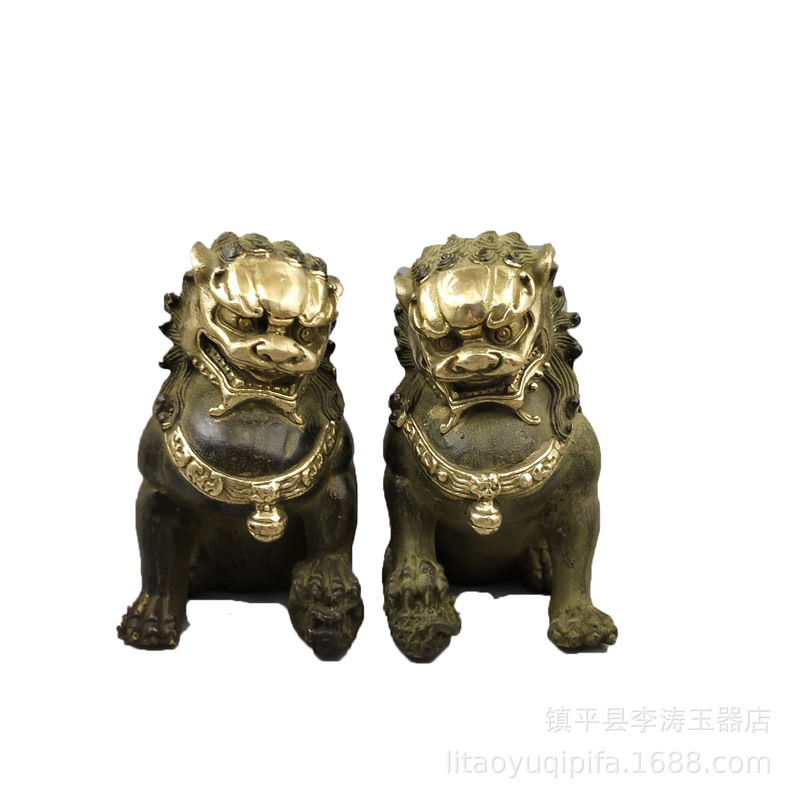 Brass double-eared copper bell - Art Craft Lion review and price