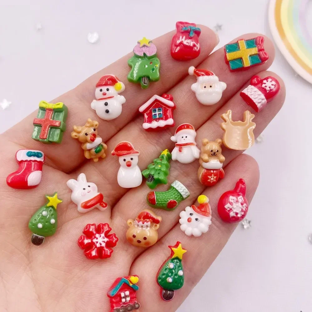 50pcs Resin Mini Colorful Chri - Art Craft Christmas Tree review and price
